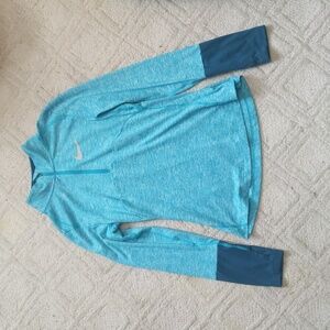 nike blue quarter zip